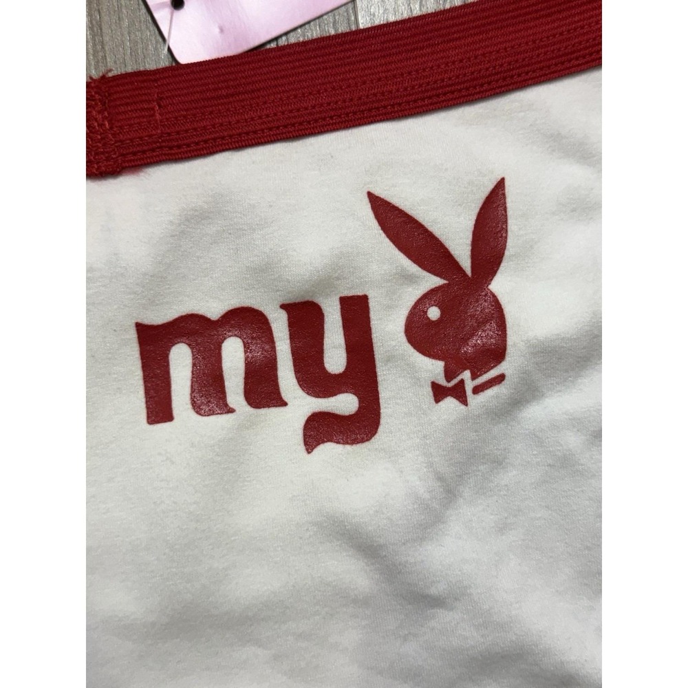 Y2K Vintage Playboy Kiss My Bunny Head Briefs Underwear Size L - Picture 4 of 11